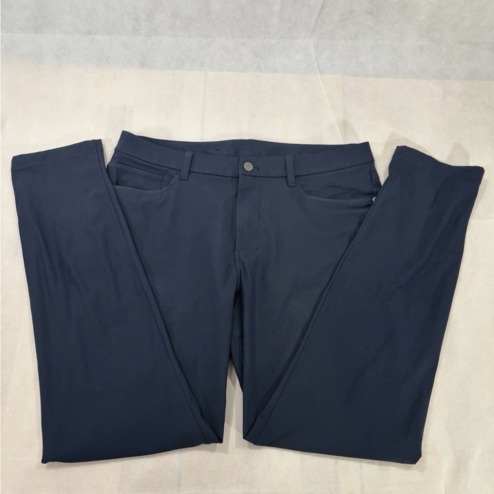 lululemon athletica Men's Dark Blue Slim Jeans